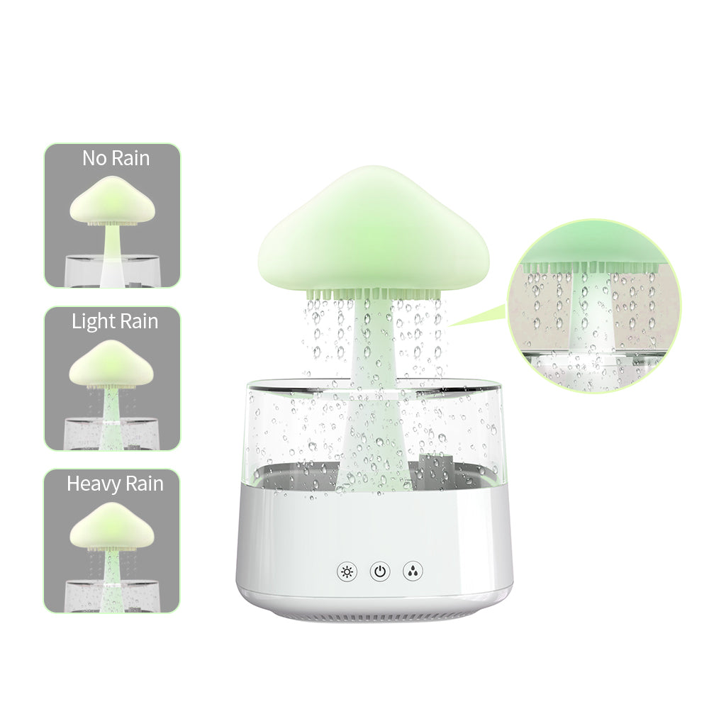 Rain Humidifier Mushroom Humidifier Rain Cloud Humidifier Water Drop Humidifier