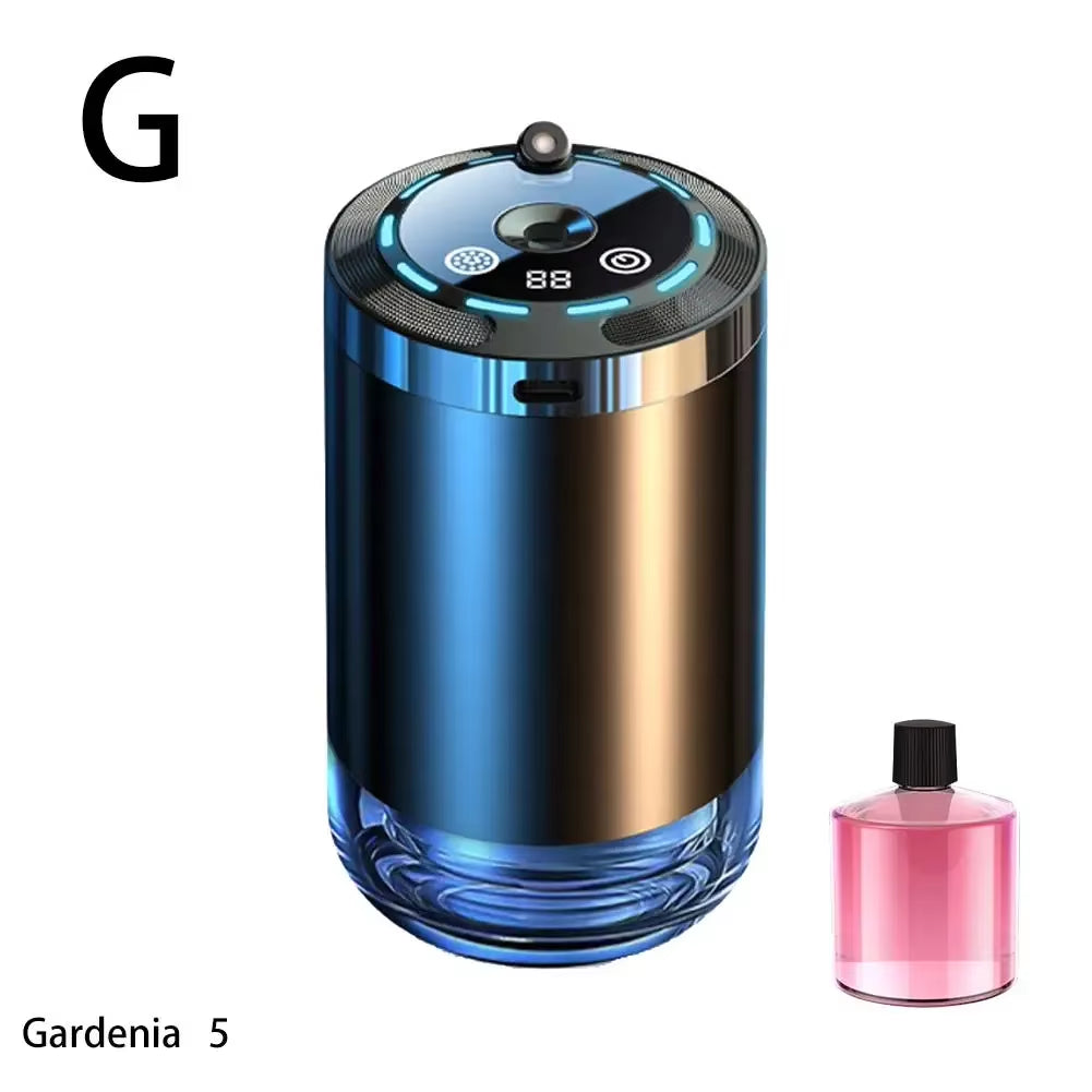 Car Aromatherapy Diffuser Air Humidifier 5Mode Car Humidifier Atomizer Car Deodorizer Air Freshener Home Office Bedroom Purifier