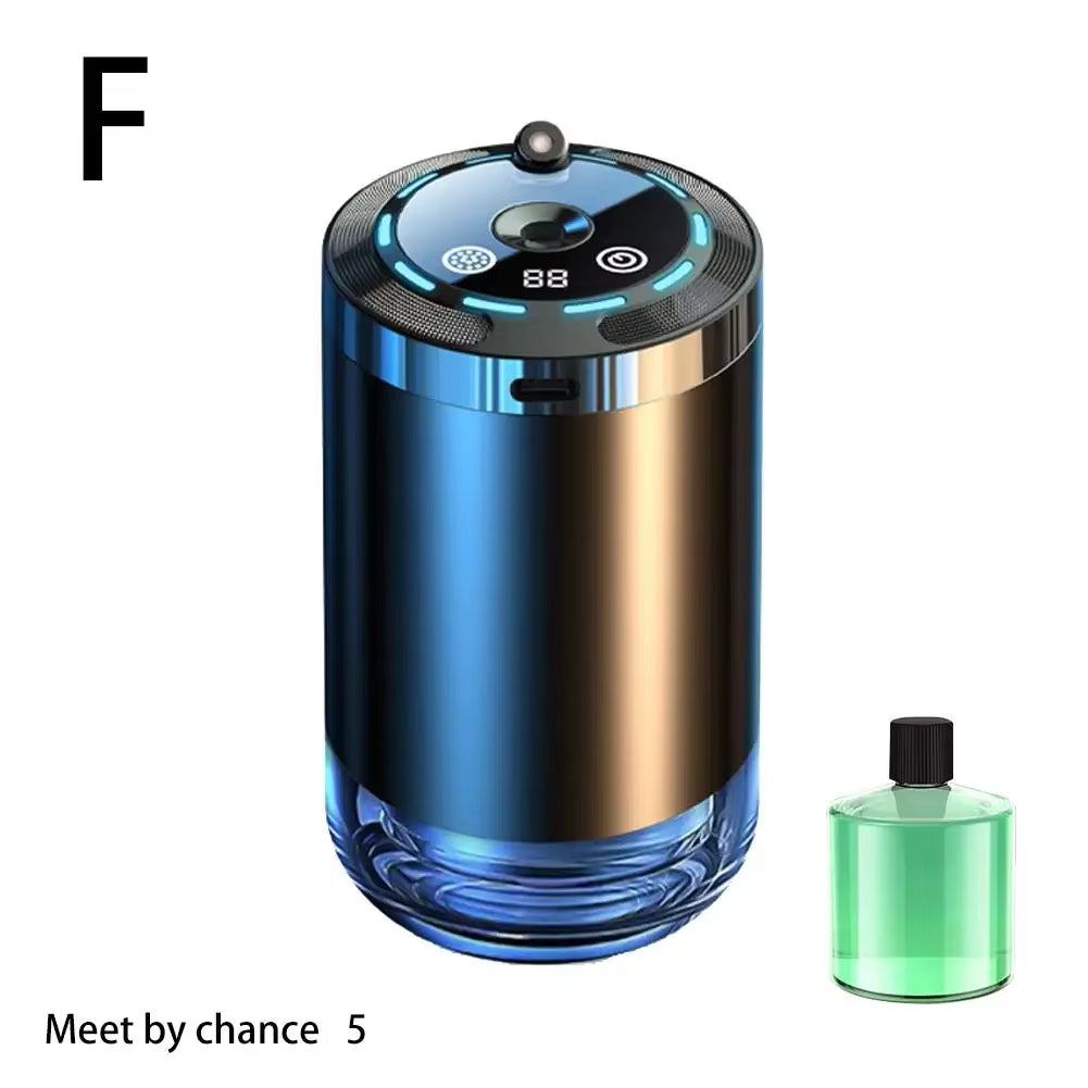 Car Aromatherapy Diffuser Air Humidifier 5Mode Car Humidifier Atomizer Car Deodorizer Air Freshener Home Office Bedroom Purifier